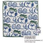 タオルハンカチ(スヌーピー グリーン 0046) 1枚目画像