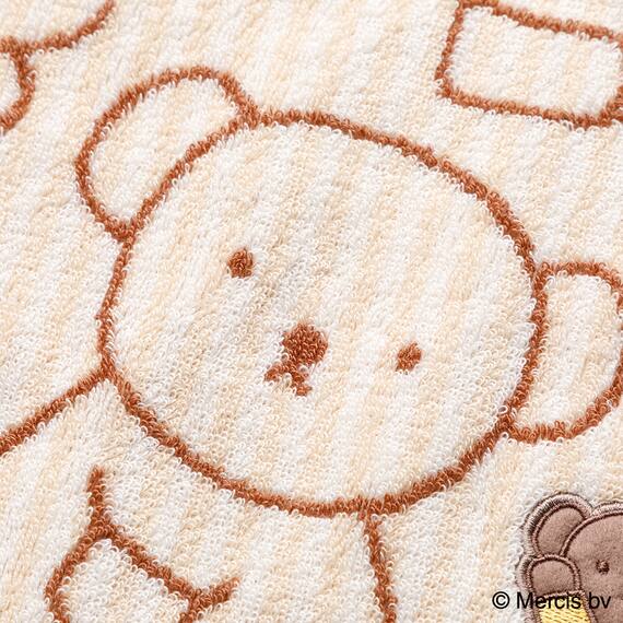 タオルハンカチ(ミッフィー アイボリー 0026) 6枚目画像