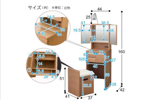 ｻﾝﾒﾝｷｮｳﾄﾞﾚｯｻｰ Nﾉﾜﾙ LBR | ニトリネット【公式】 家具・インテリア通販