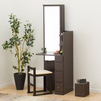 姿見ドレッサー(ノーブル BR)