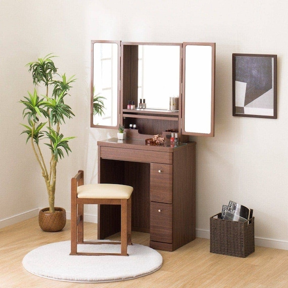 三面鏡ドレッサー(DR2 MBR) 1枚目画像