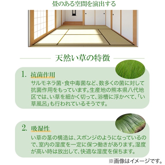 い草畳収納ユニット (L1800 NA) 3枚目画像