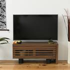 幅が伸縮する和モダンタイプのテレビ台 (BR) 3枚目画像