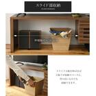 幅が伸縮する和モダンタイプのテレビ台 (BR) 7枚目画像