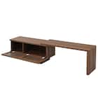 幅が伸縮する和モダンタイプのテレビ台 (BR) 16枚目画像