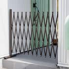 伸縮式アルミゲート(幅3m ブラウン) 1枚目画像