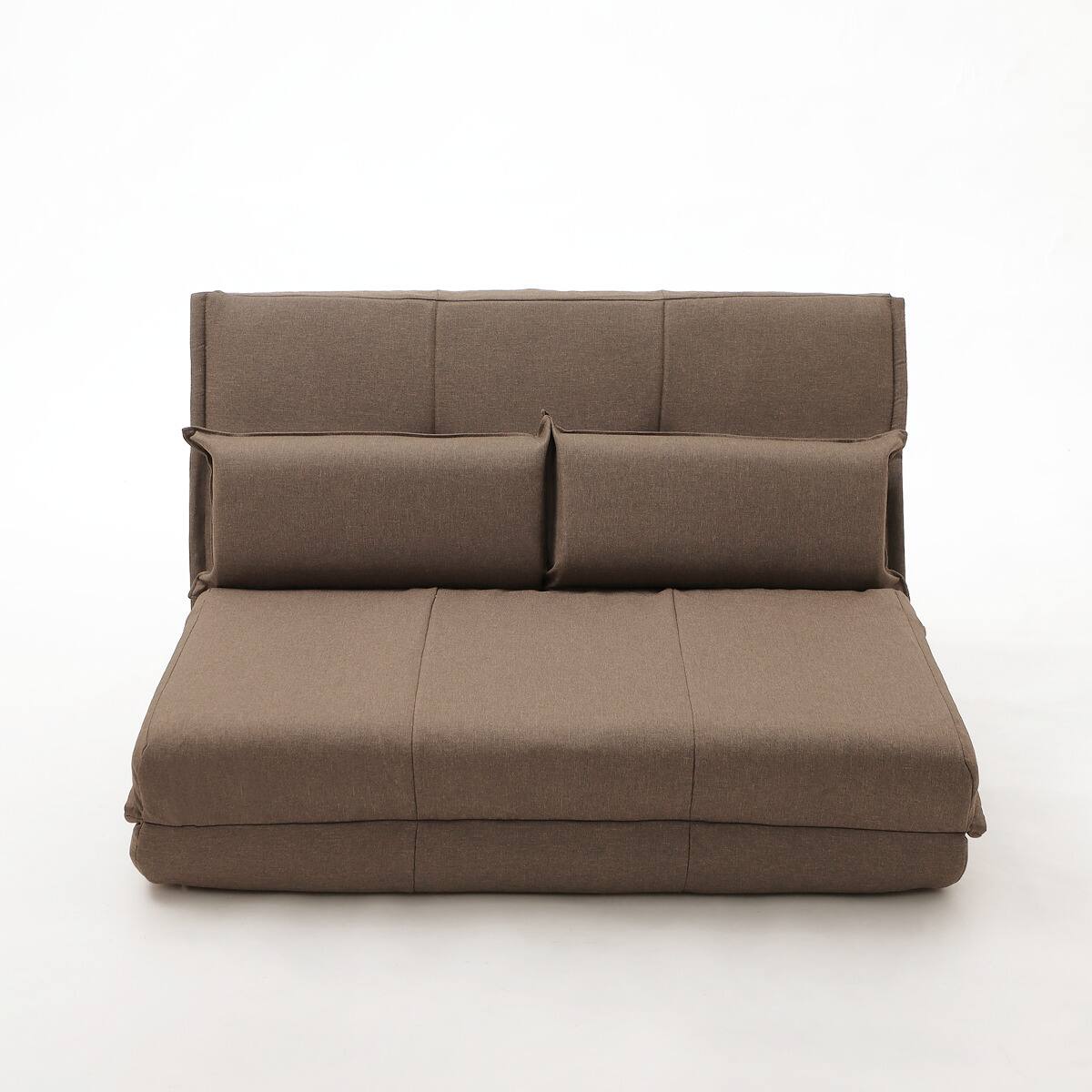 リクライニングソファベッド 布張りタイプ (リズム BR) | ニトリネット