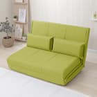 リクライニングソファベッド 布張りタイプ (リズム GR) 2枚目画像