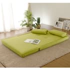 リクライニングソファベッド 布張りタイプ (リズム GR) 6枚目画像