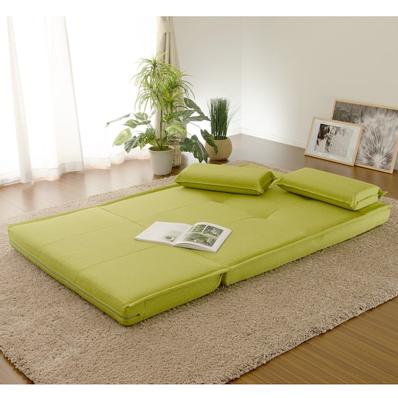 リクライニングソファベッド 布張りタイプ (リズム GR) 6枚目画像