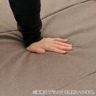 リクライニングソファベッド 布張りタイプ (リズム GR) 15枚目画像