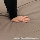 リクライニングソファベッド 布張りタイプ (リズム GR) 15枚目画像