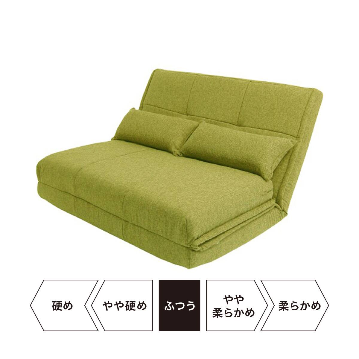 リクライニングソファベッド 布張りタイプ (リズム GR) | ニトリネット