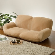 肘付きローソファ ふっくらパン【期間限定価格:11/24~1/5まで】