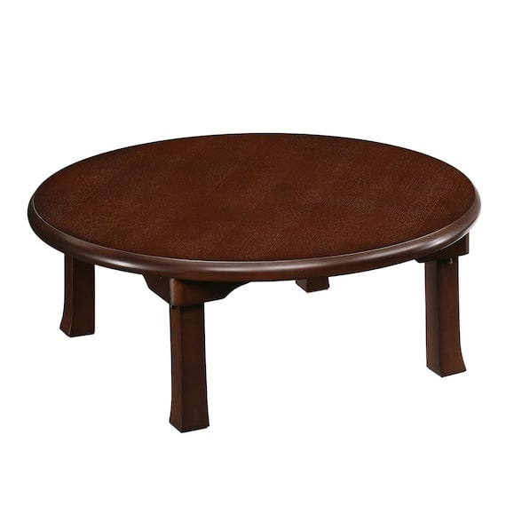 丸型折脚座卓(M-90V) 1枚目画像