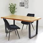 シンプルモダンなダイニングテーブル (幅150cm NA) 1枚目画像