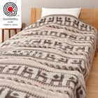 アルパカ毛布 シングル (BE) 1枚目画像