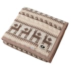 アルパカ毛布 シングル (BE) 5枚目画像