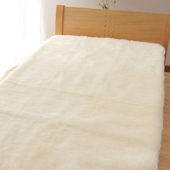 長毛ウールファー敷きパッド シングル (IV) 1枚目画像