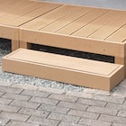 人工木ステップ(ライトブラウン) 1枚目画像