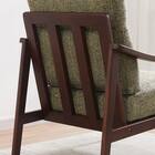 1人掛け北欧風ソファ 布張りタイプ (ZF1533 GR/BR) 5枚目画像