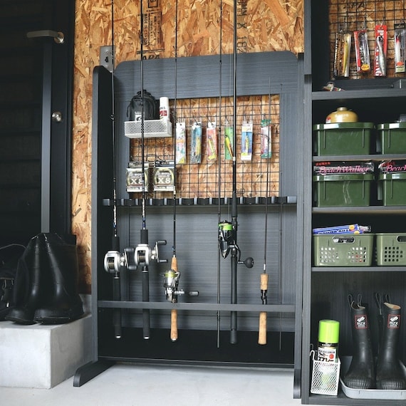 釣具収納ロッドスタンド (PSR 幅80cm) 1枚目画像