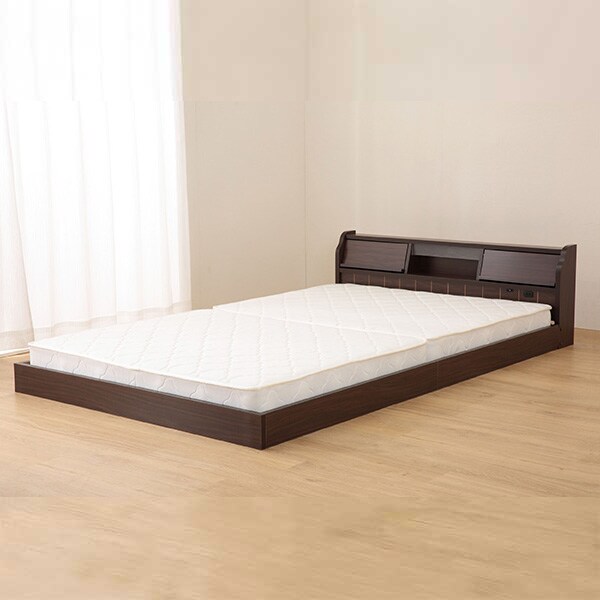 フラップ扉式フロアベッドフレーム フラップ扉式フロアベッドフレーム(S WH) | ニトリネット【公式】 家具