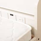 フラップ扉式フロアベッドフレーム(SD WH) 6枚目画像