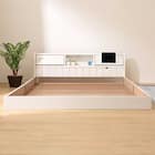 フラップ扉式フロアベッドフレーム(SD WH) 8枚目画像