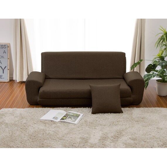 ソファマットレス クッション付き 布張りタイプ (コロン BR) 5枚目画像