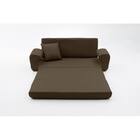 ソファマットレス クッション付き 布張りタイプ (コロン BR) 8枚目画像