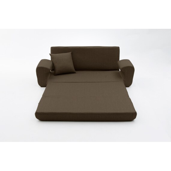 ソファマットレス クッション付き 布張りタイプ (コロン BR) 8枚目画像