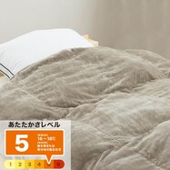 人工羽毛掛布団　吸湿発熱プラス（ADP）