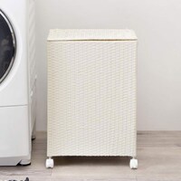 水に強いランドリー収納(70L ホワイト)