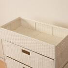 ランドリーチェスト60 深引 ホワイト(RAN-2416) 4枚目画像