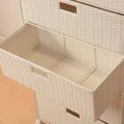 ランドリーチェスト60 深引 ホワイト(RAN-2416) 5枚目画像