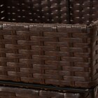 ランドリーチェスト60 深引 ダークブラウン(RAN-2416) 8枚目画像