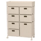 ランドリーチェスト マルチ7杯 ホワイト(RAN-2418) 2枚目画像