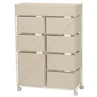 ランドリーチェスト マルチ7杯 ホワイト(RAN-2418) 3枚目画像