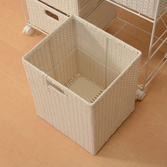 ランドリーチェスト マルチ7杯 ホワイト(RAN-2418) 6枚目画像