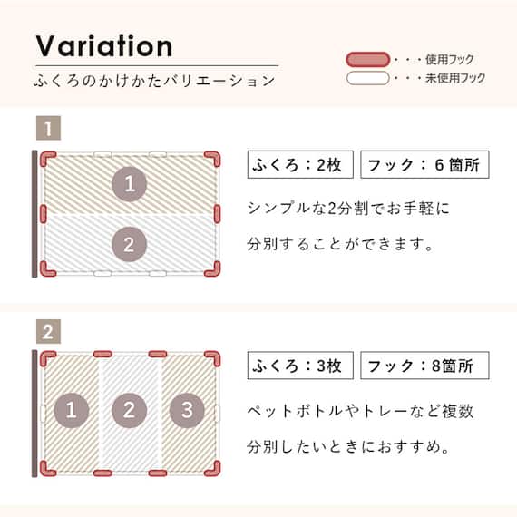 目隠し分別ダストワゴン(縦型 グレー) 5枚目画像