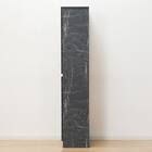 大理石調シューズラック(ハイタイプ 幅60cm ブラック) 7枚目画像