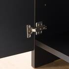 大理石調シューズラック(ハイタイプ 幅60cm ブラック) 12枚目画像