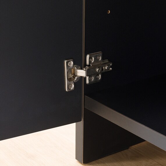 大理石調シューズラック(ハイタイプ 幅60cm ブラック) 12枚目画像