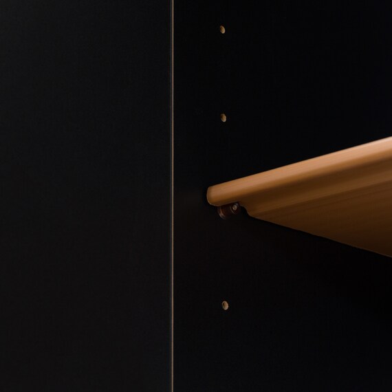 大理石調シューズラック(ハイタイプ 幅60cm ブラック) 14枚目画像