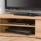 コーナー有効活用 流線形テレビボード (左寄せタイプ NA) 4枚目画像