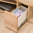 コーナー有効活用 流線形テレビボード (左寄せタイプ NA) 5枚目画像