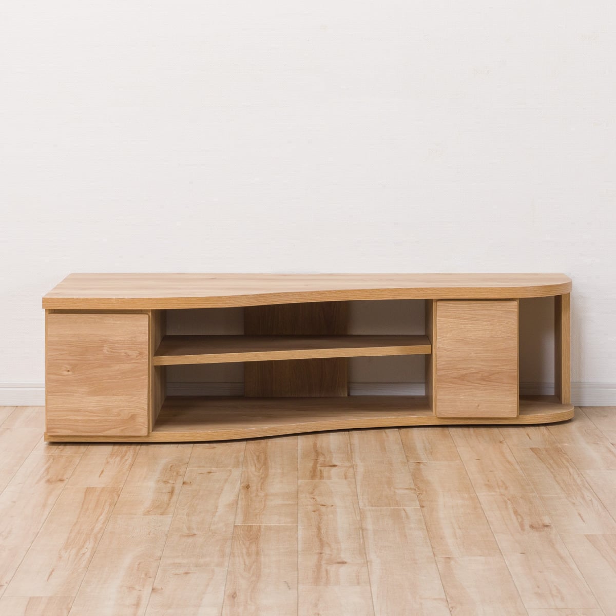 コーナー有効活用 流線形テレビボード (左寄せタイプ NA) | ニトリ