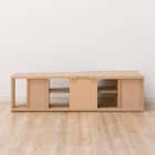 コーナー有効活用 流線形テレビボード (左寄せタイプ NA) 15枚目画像