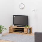 コーナー有効活用 流線形テレビボード (左寄せタイプ NA) 21枚目画像